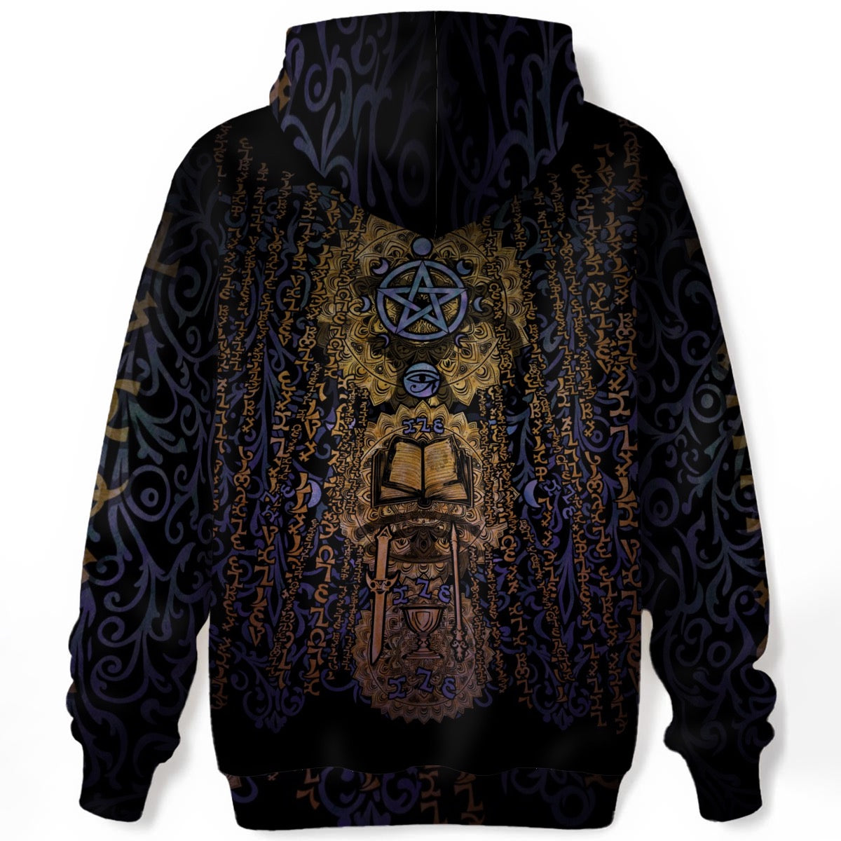 Enochian Vision Unisex Cotton Pullover Hoodie