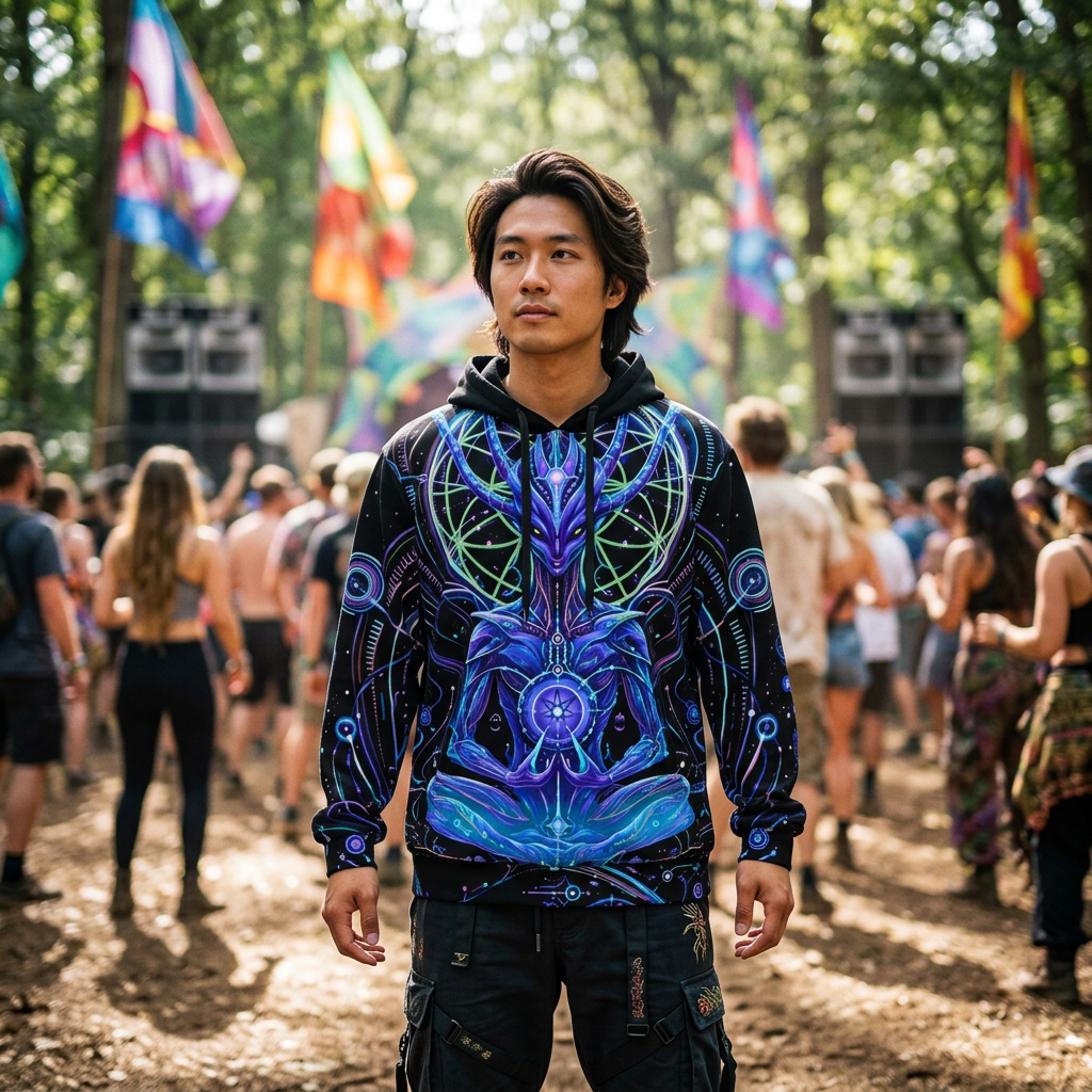 Cotton Unisex Pullover Hoodie | Summon of Light