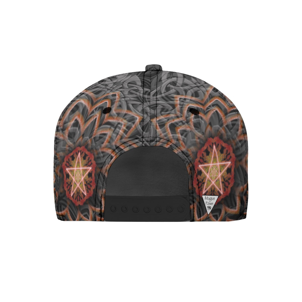 Angel Catcher Orange Snapback Hat