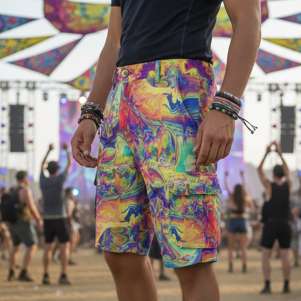 Prism Pane Men's Cargo Shorts