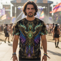 Cotton T-Shirt | Golden Phoenix