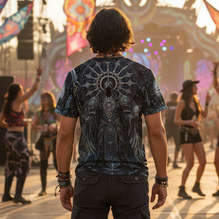 Cotton T-Shirt | Cosmic Knight