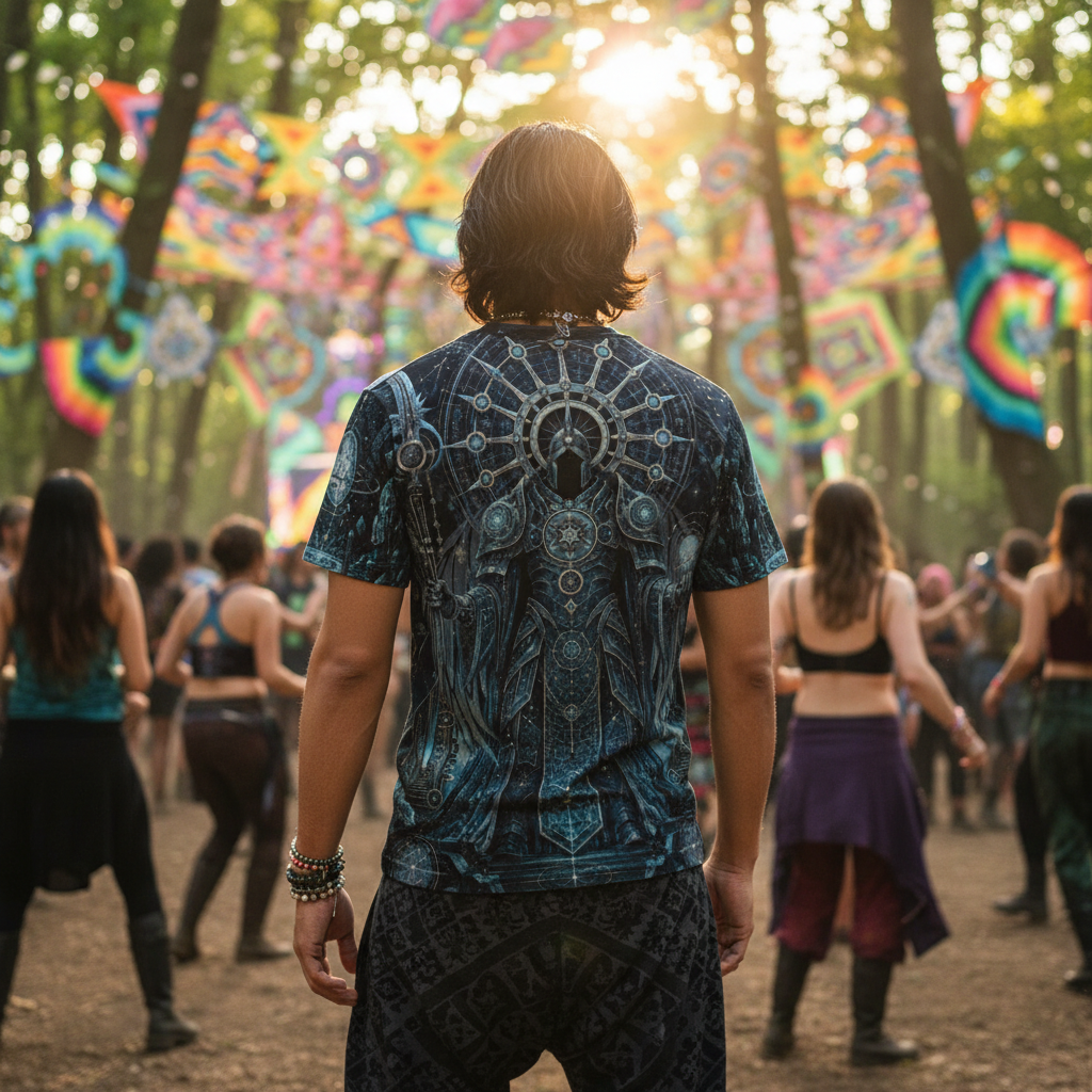 Cotton T-Shirt | Cosmic Knight