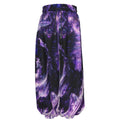 Amethyst Unicorn men's lantern pants front view with psychedelic festival print