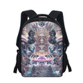 Temple of Sound backpack front angle for festival essentials