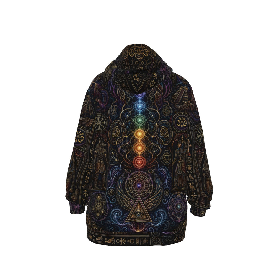 Mystical Egyptian Unisex Cotton Pullover Hoodie