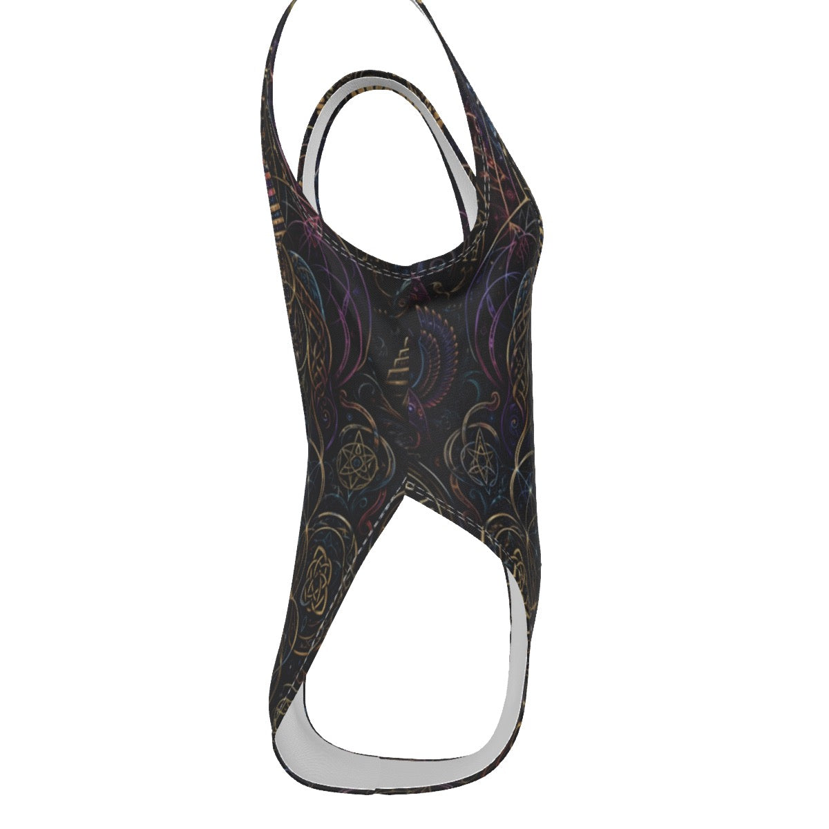 All-Over Print Women's High Cut One-piece Swimsuit