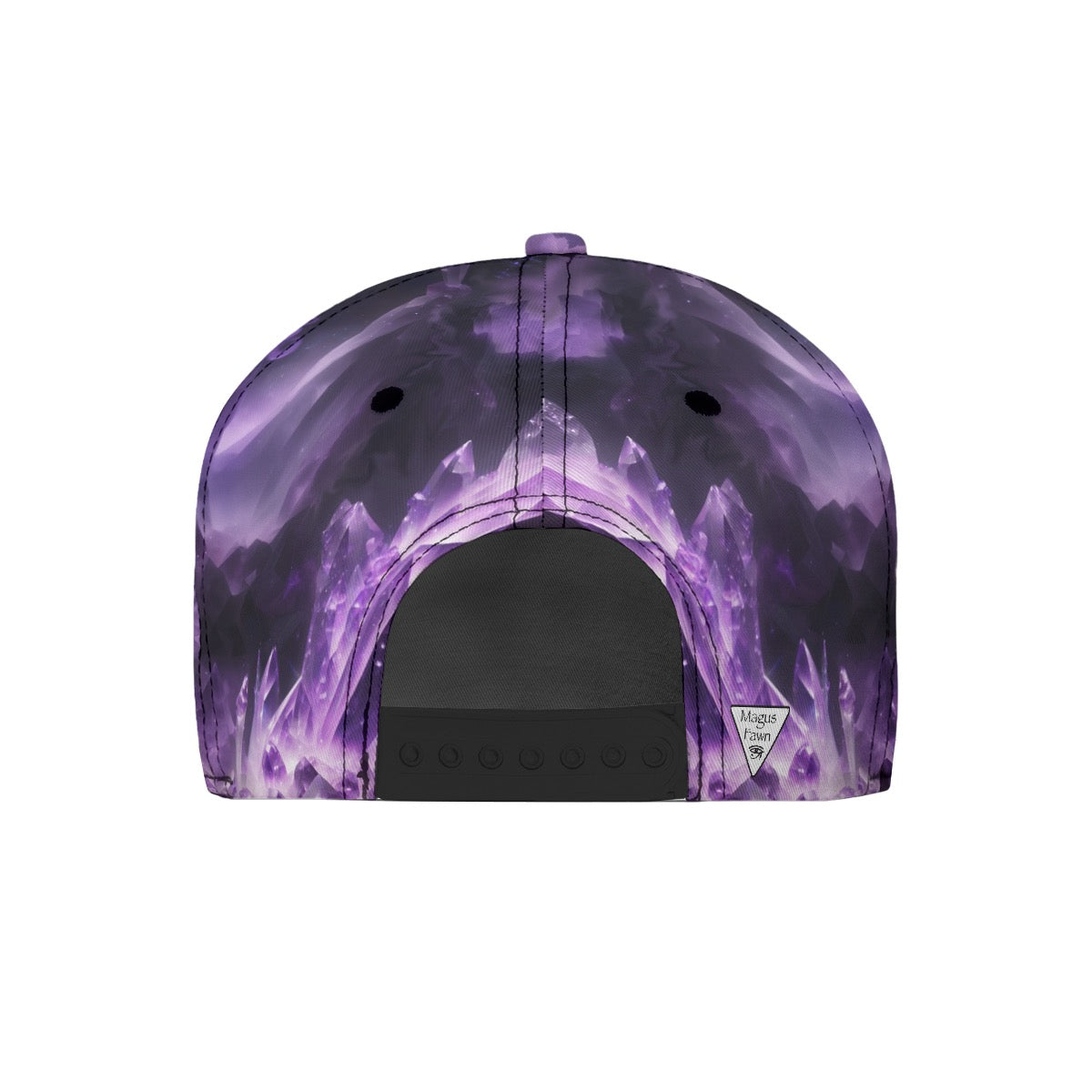 Amethyst Crystal Unicorn Snapback Hat