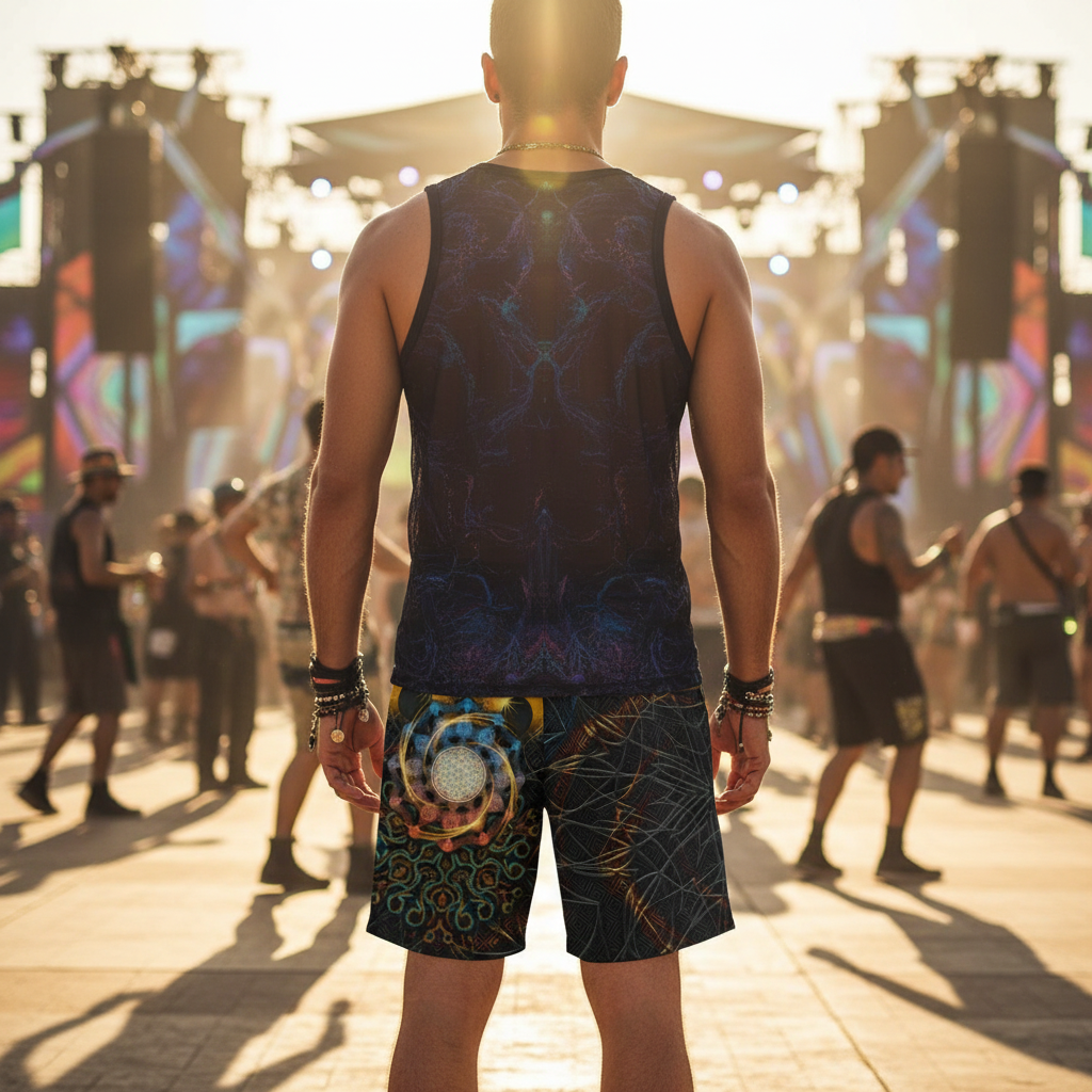 Solar Eclipse Unisex Cotton Shorts