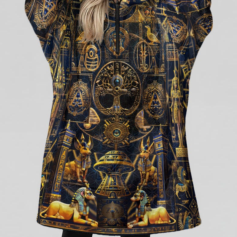 Hooded Blanket w/ Ears | Egyptian Atlantis