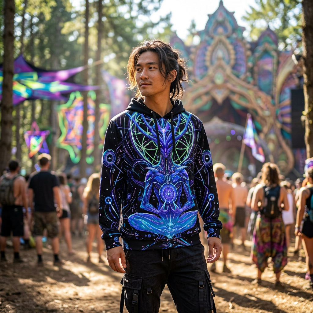 Cotton Unisex Pullover Hoodie | Summon of Light