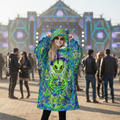 Hooded Blanket w/ Ears | Alien Wizard Stoner