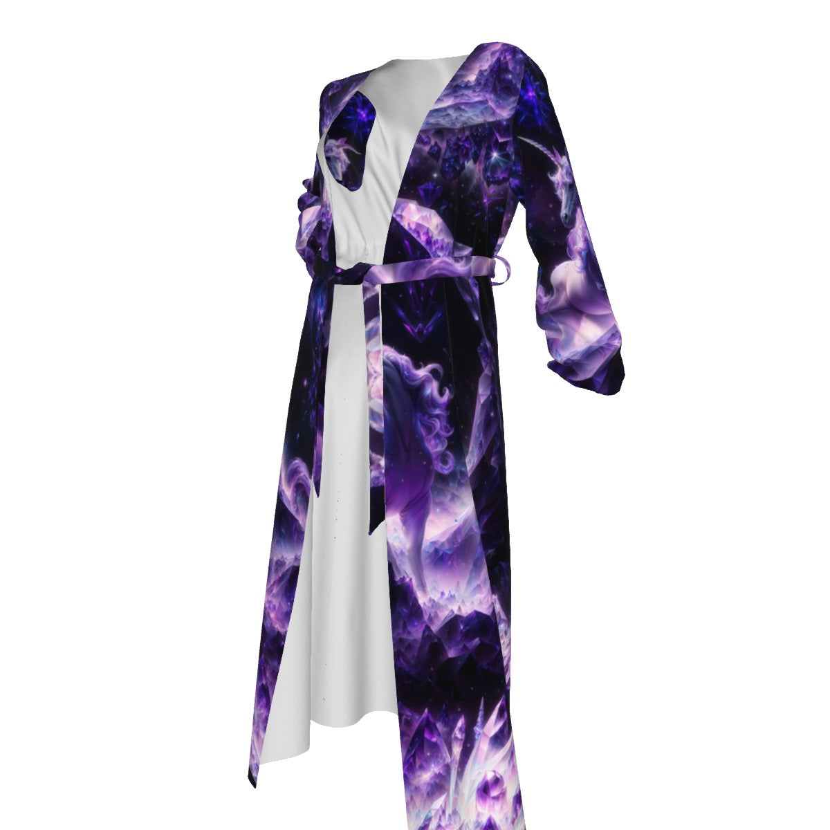 Chiffon Kimono | Amethyst Unicorn