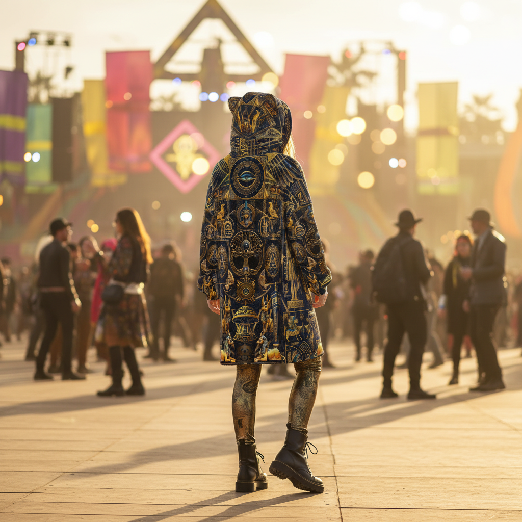 Hooded Blanket w/ Ears | Egyptian Atlantis