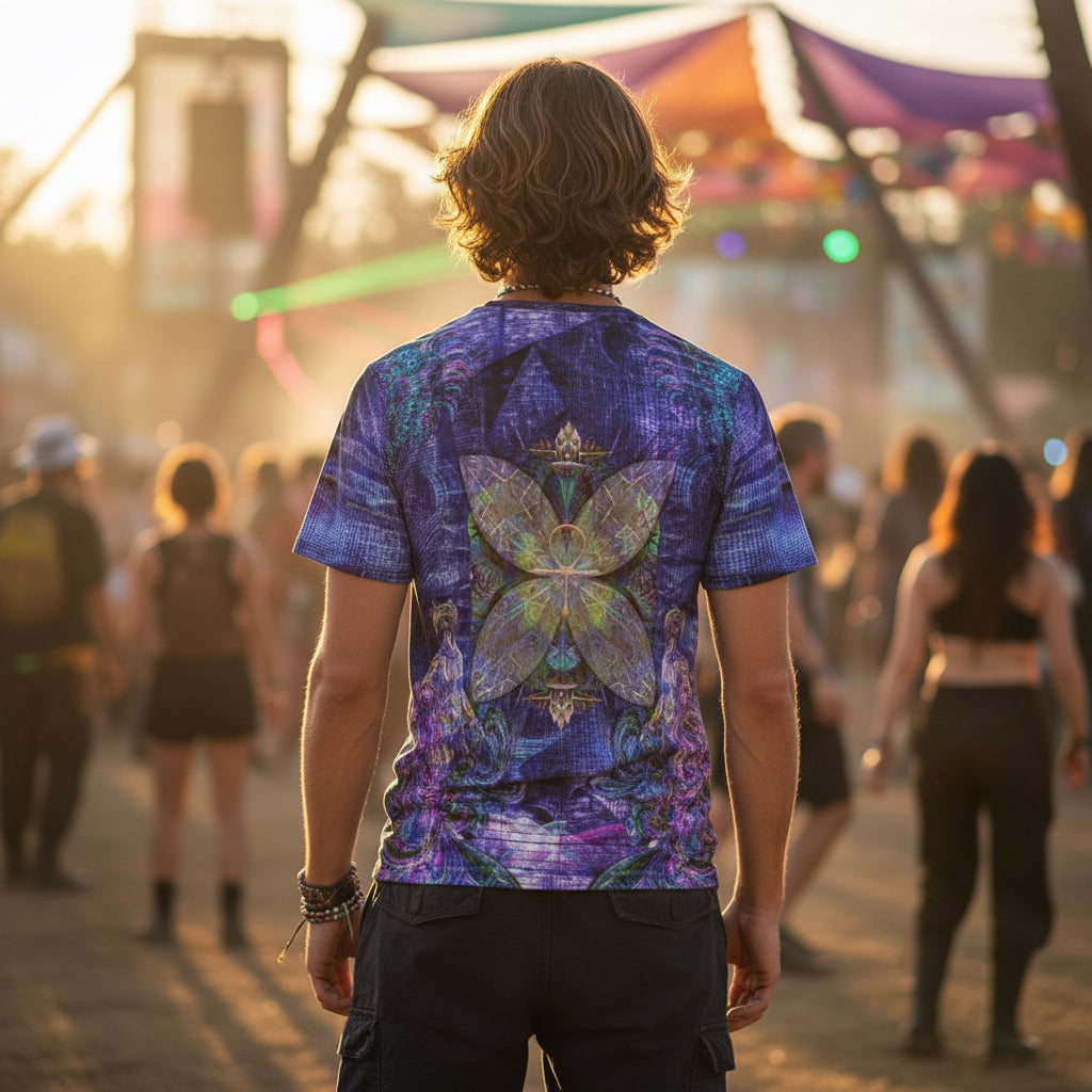 Temple of Horus Crushed Velvet T-Shirt