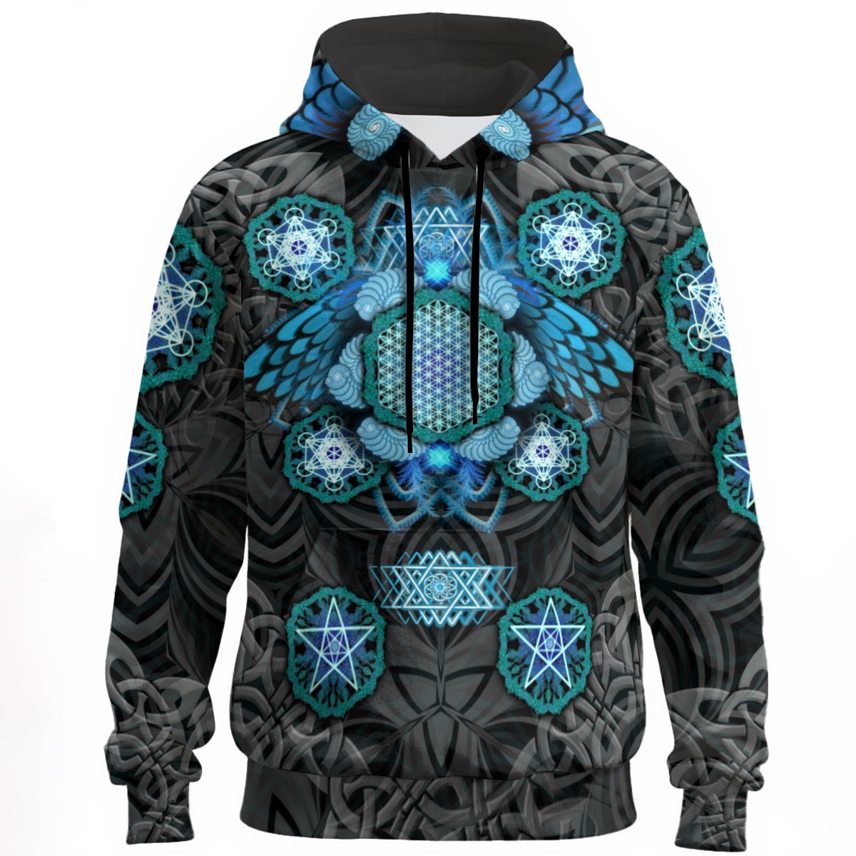 Angel Catcher Unisex Cotton Pullover Hoodie