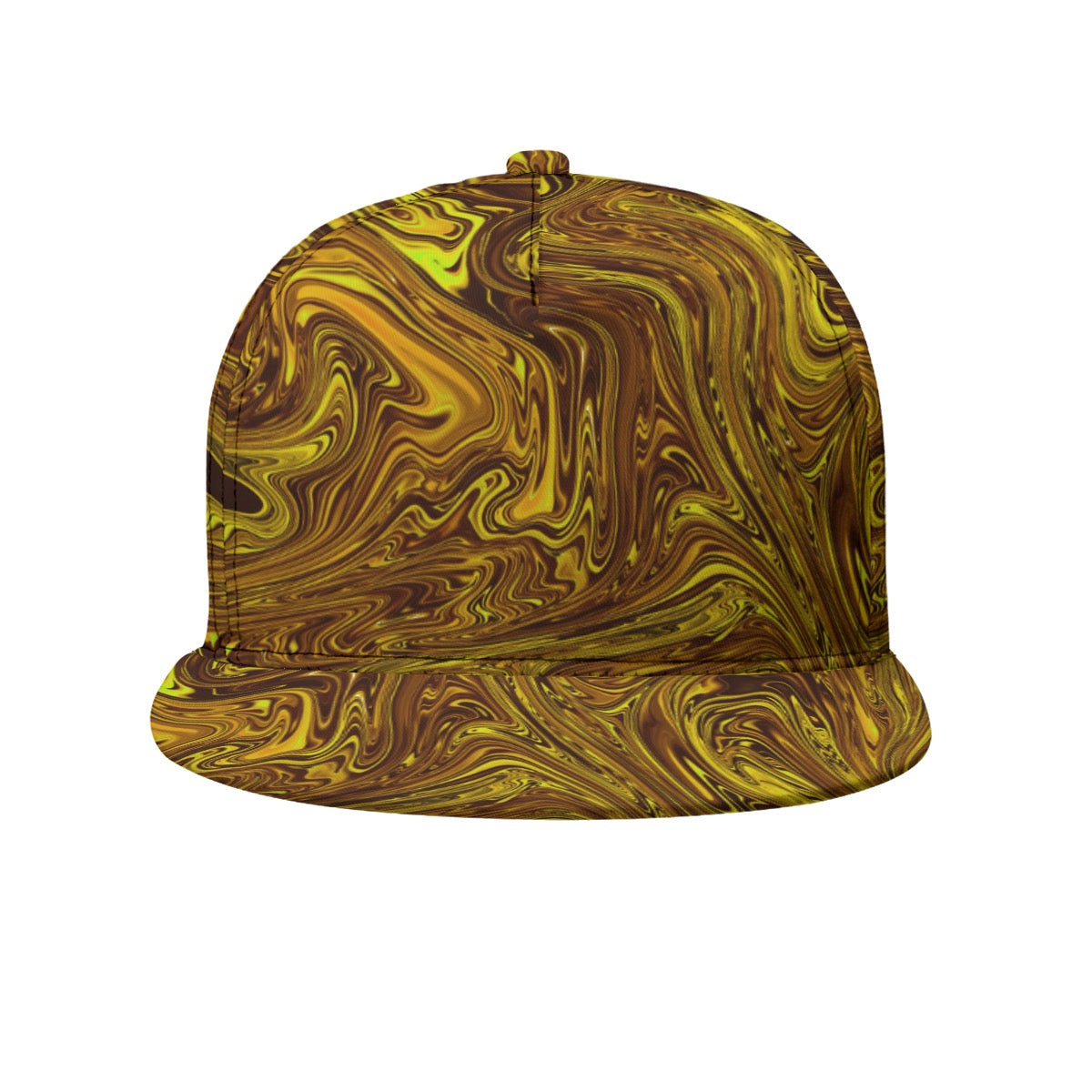 Liquid Gold Snapback Hat