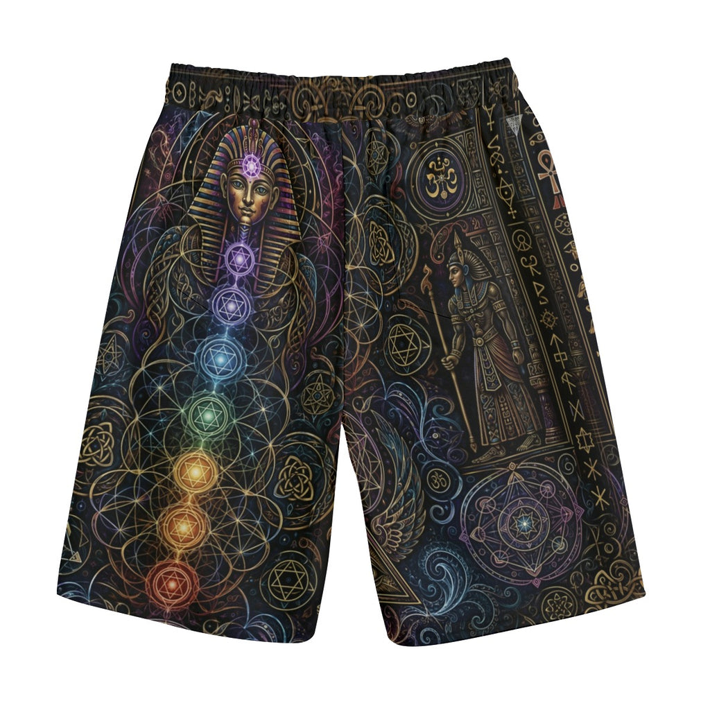 Mystical Egypt Unisex Cotton Shorts