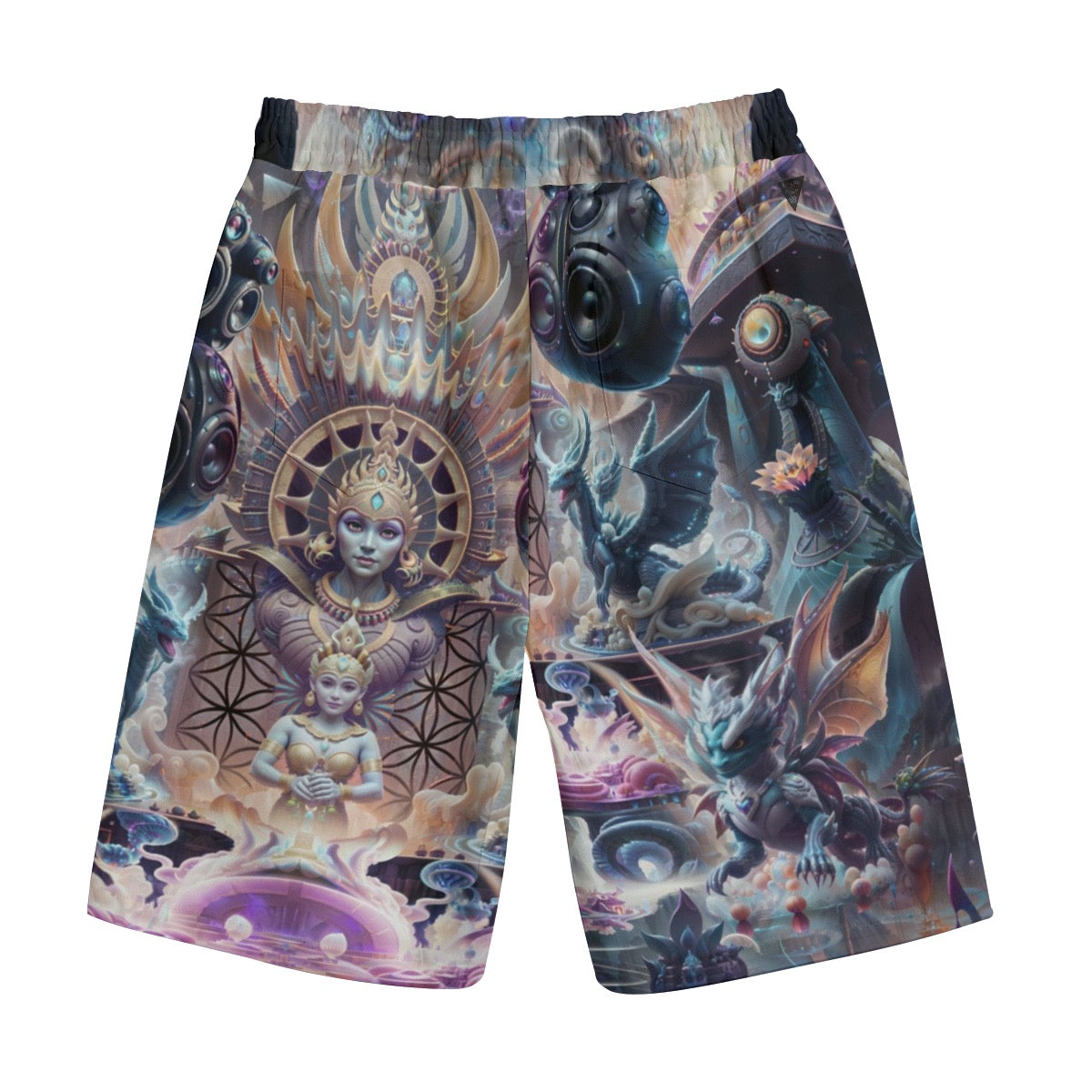 Temple of Sound Unisex Cotton Shorts