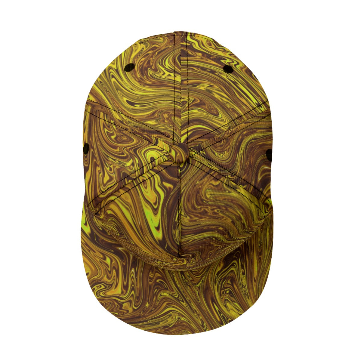 Liquid Gold Snapback Hat