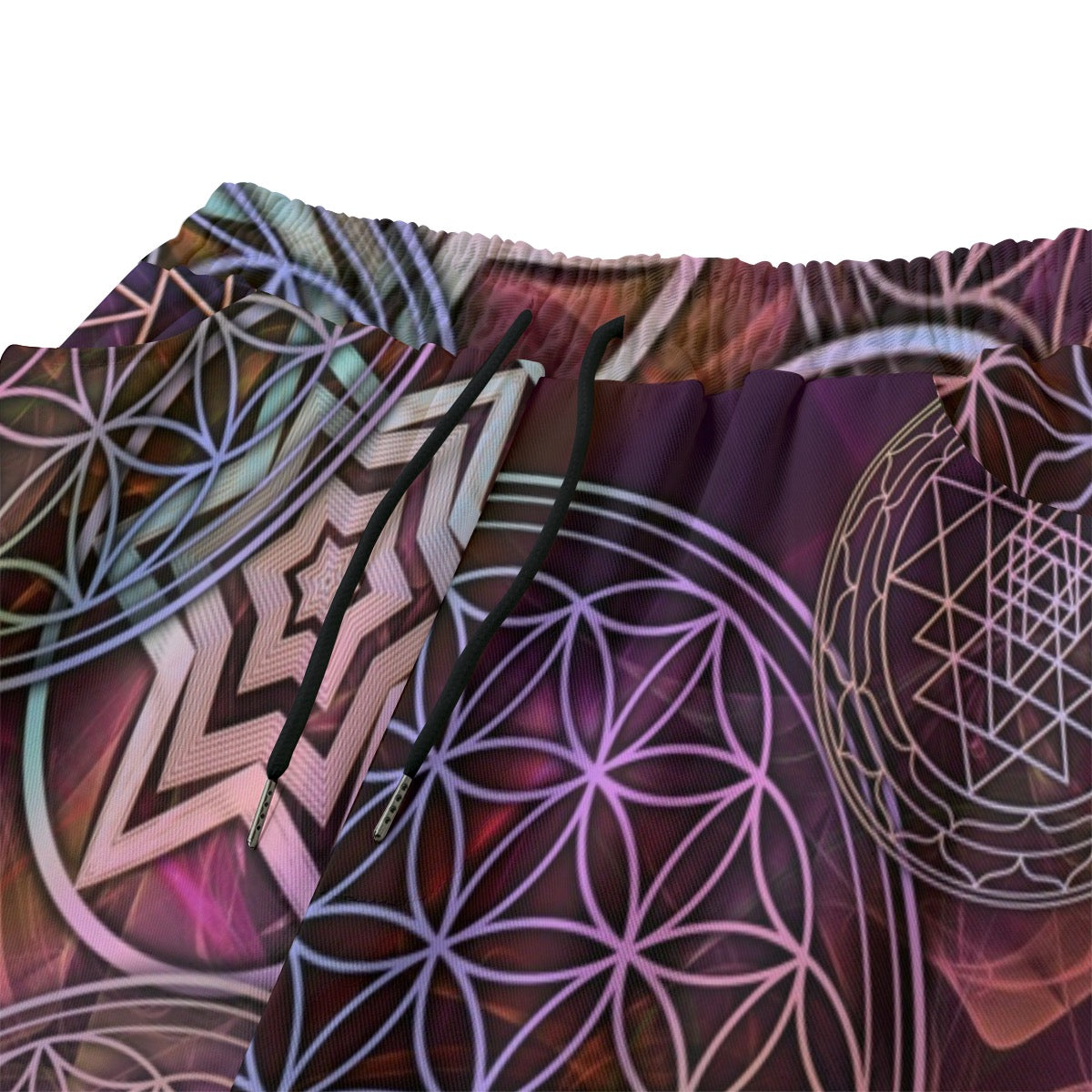 Sacred Geo Unisex Cotton Shorts