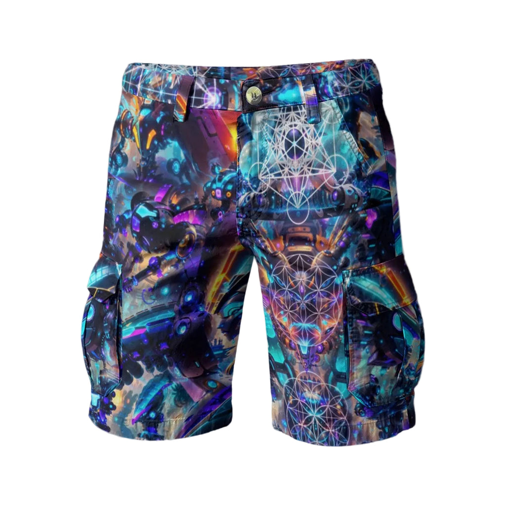 Cargo Shorts | Cyber Punk Mech