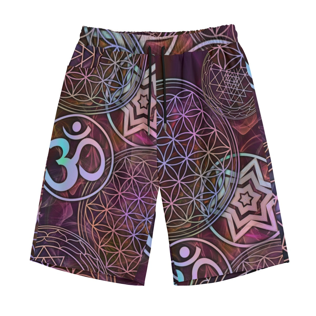 Sacred Geo Unisex Cotton Shorts