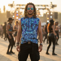 Dreamweaver Cotton Sleeveless Pullover Hoodie Vest