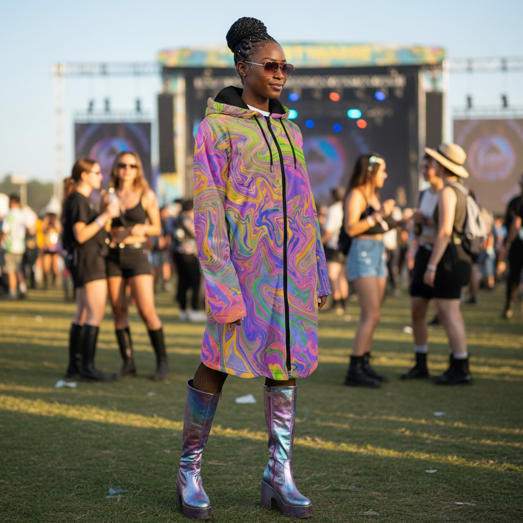 Psy Trance Women's Festival Cloak