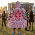Angel Catcher Light Red Festival Cloak