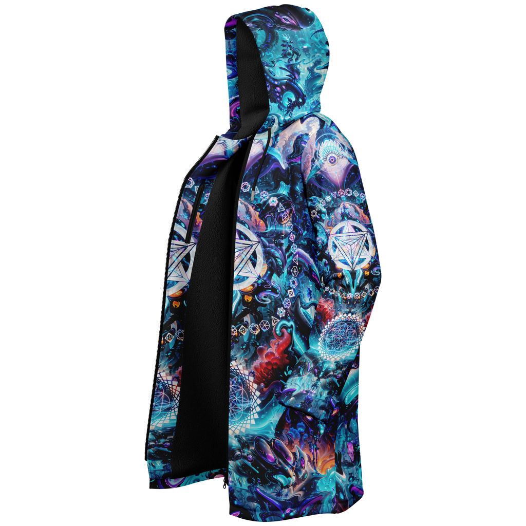 Alien Cyberpunk Mech Men's Festival Cloak
