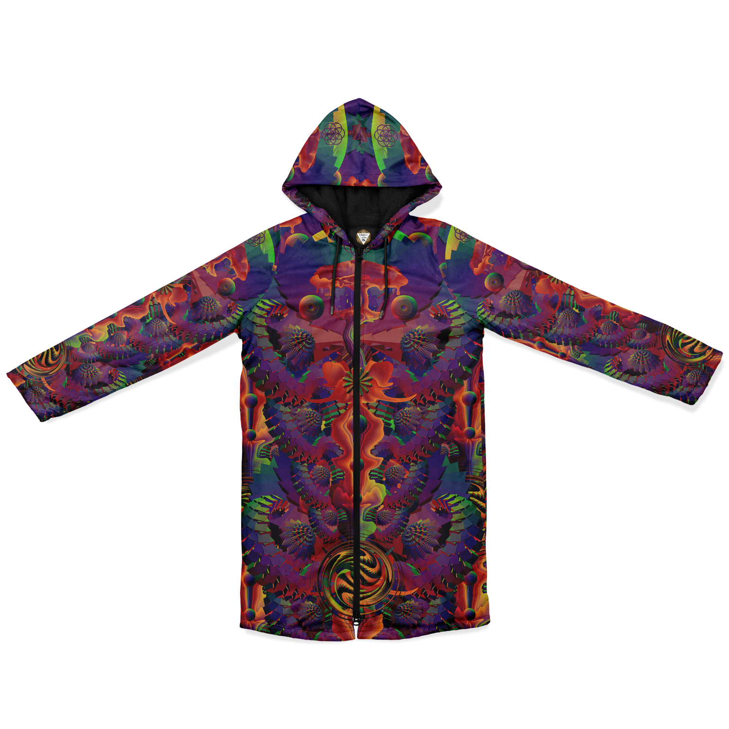Cloak | Shroom Flower of Life Ultra Rainbow