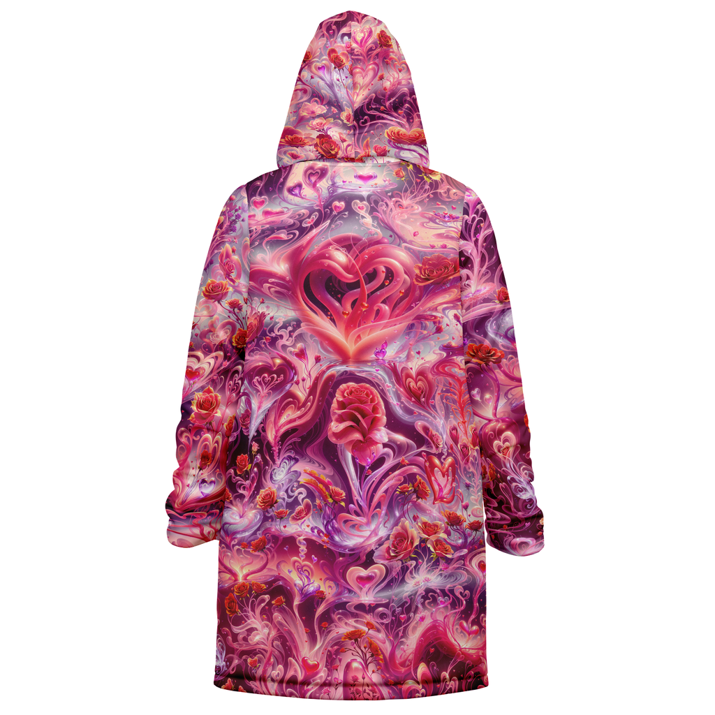 Hearts Roses Women's Festival Cloak