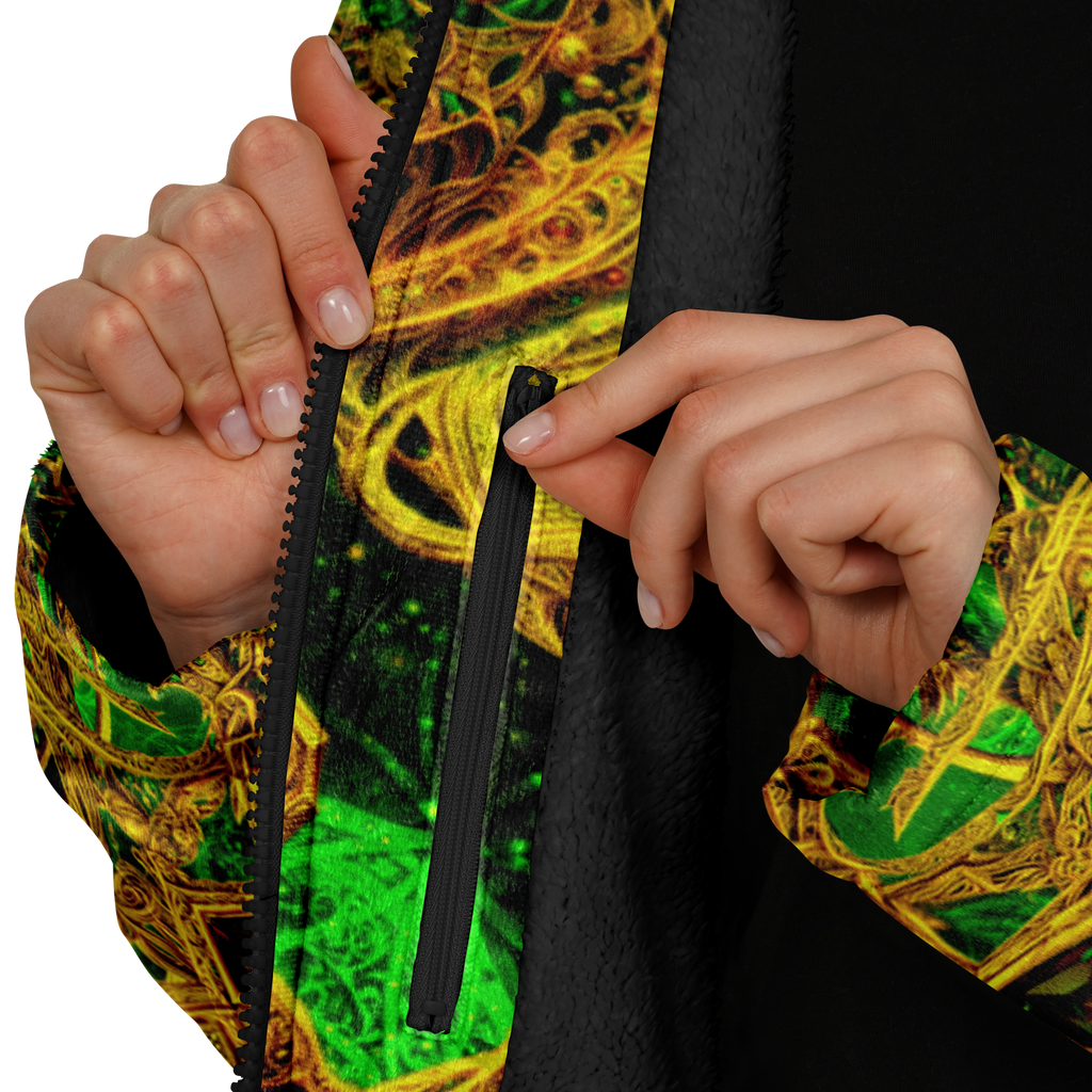 Cosmic Cross Yellow Women's Festival Cloak