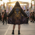 Enochian Vision Blue Women's Festival Cloak