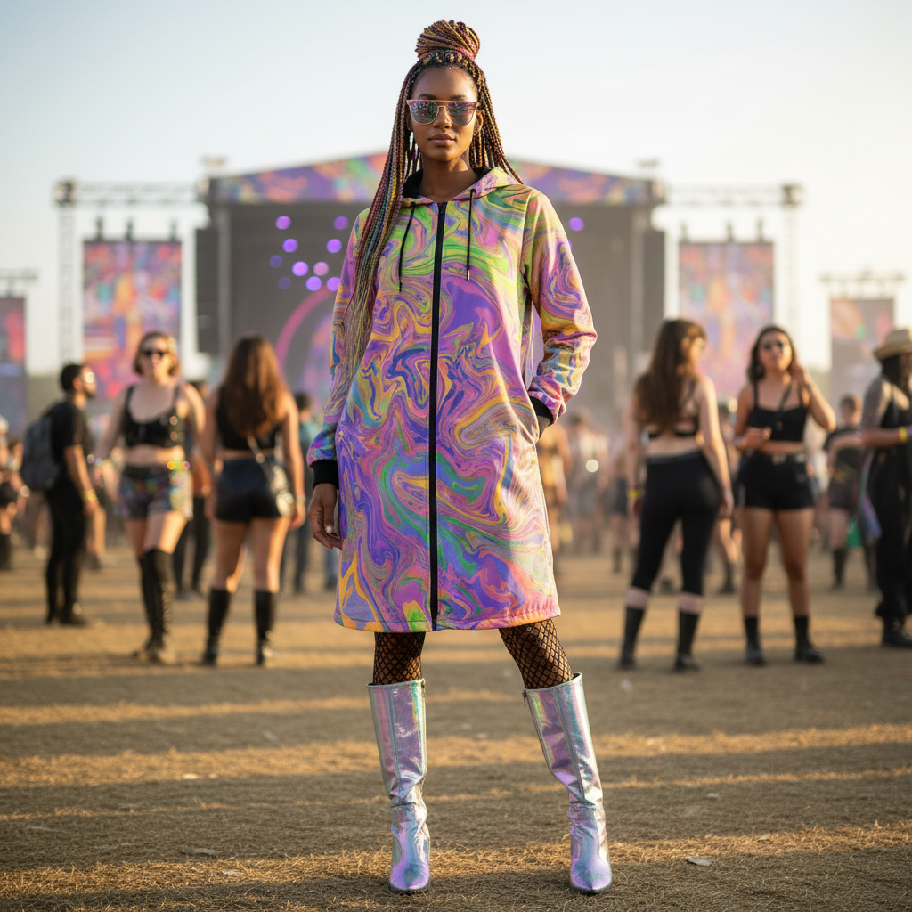 Psy Trance Women's Festival Cloak