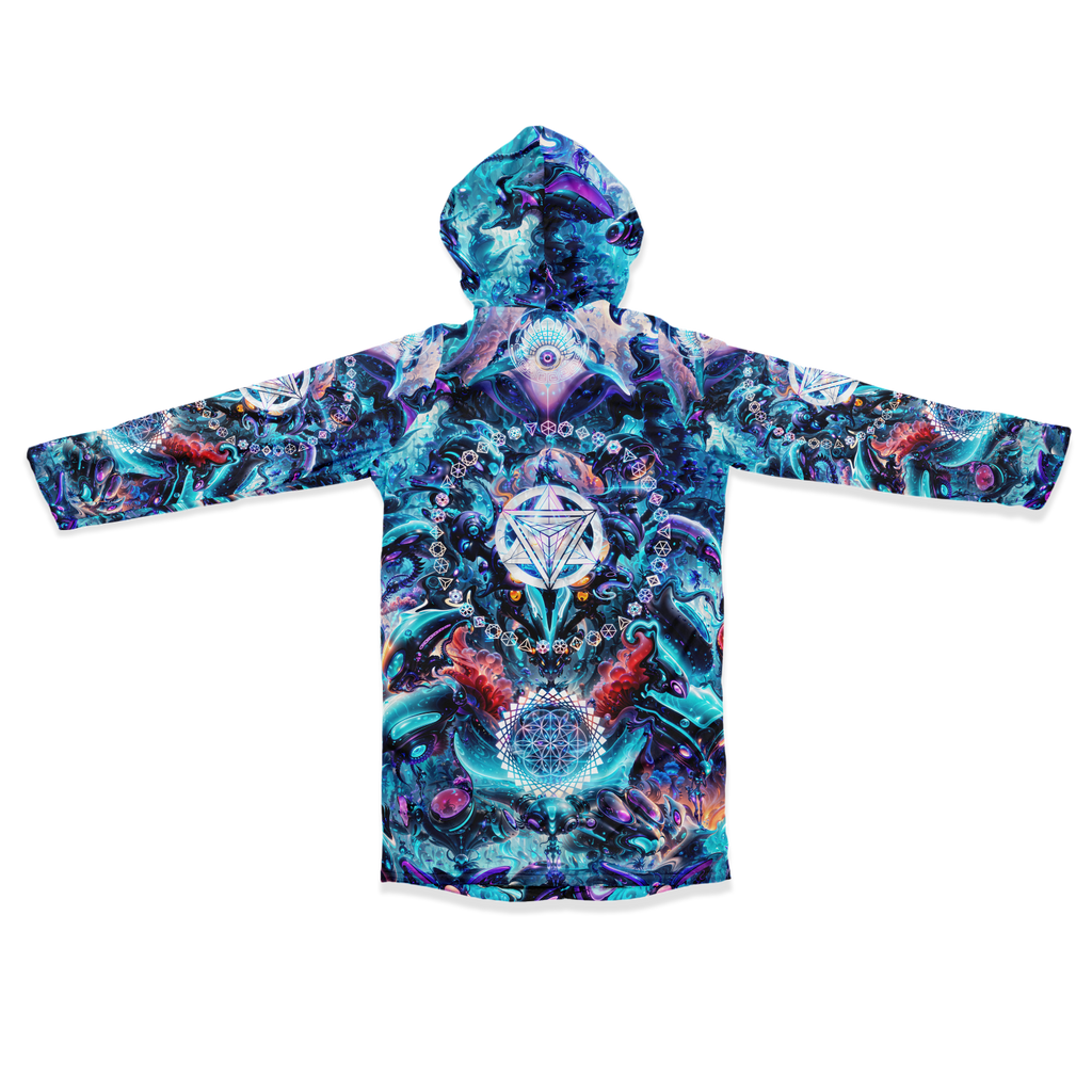 Alien Cyberpunk Mech Men's Festival Cloak