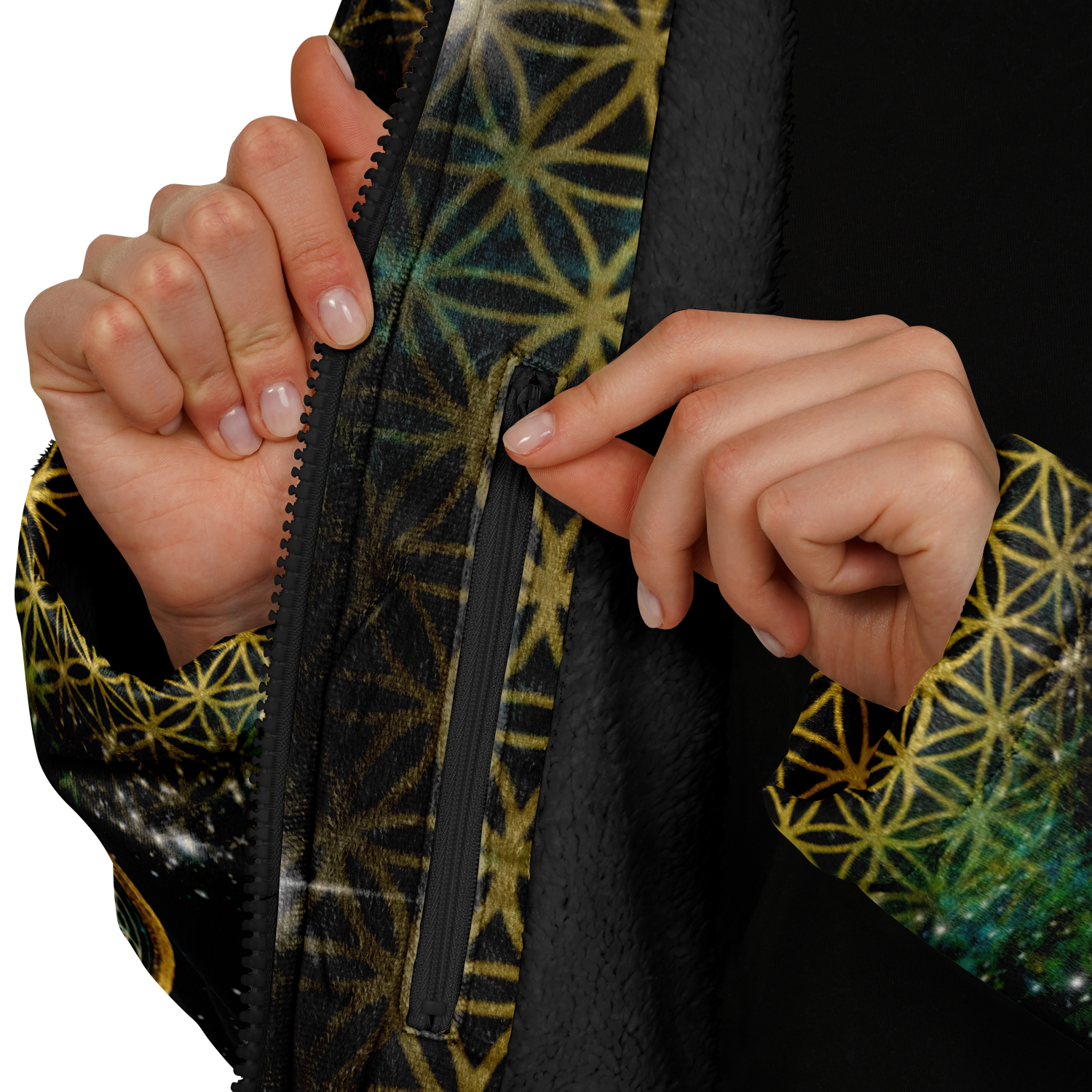 Mystic Eye Gold Women's Festival Cloak