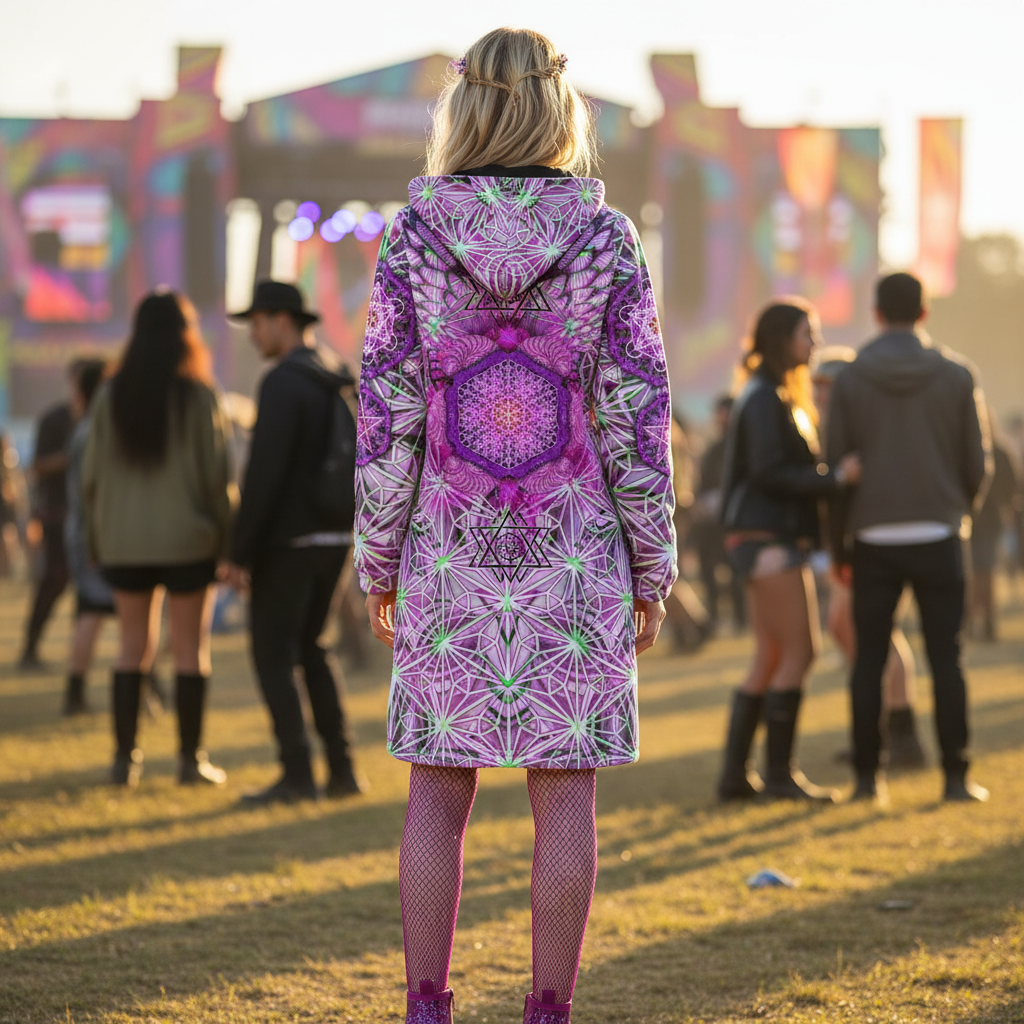 Angel Catcher Light Pink Women's Festival Cloak