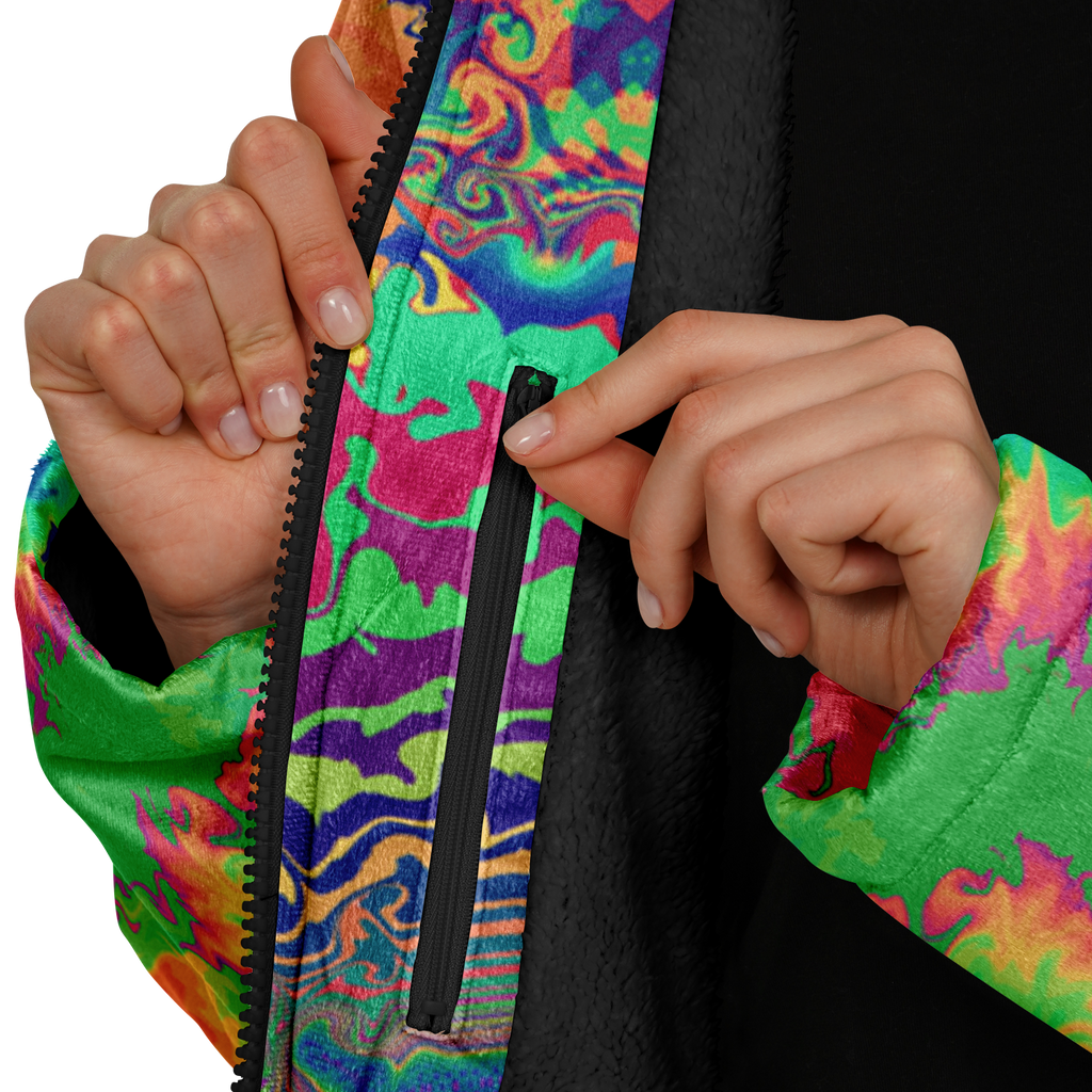 Acid Melt Men's Festival Cloak