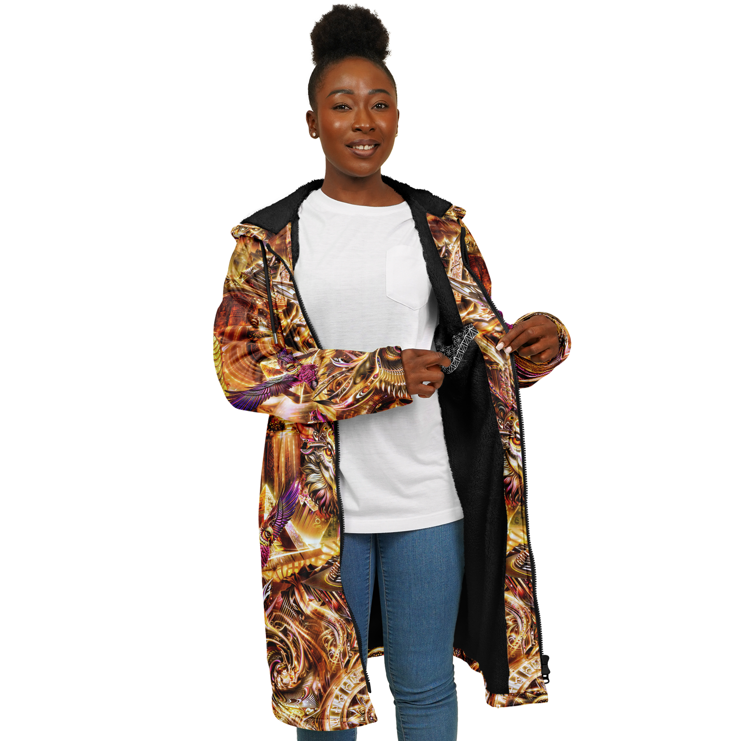 Dream Weaver Orange Festival Cloak