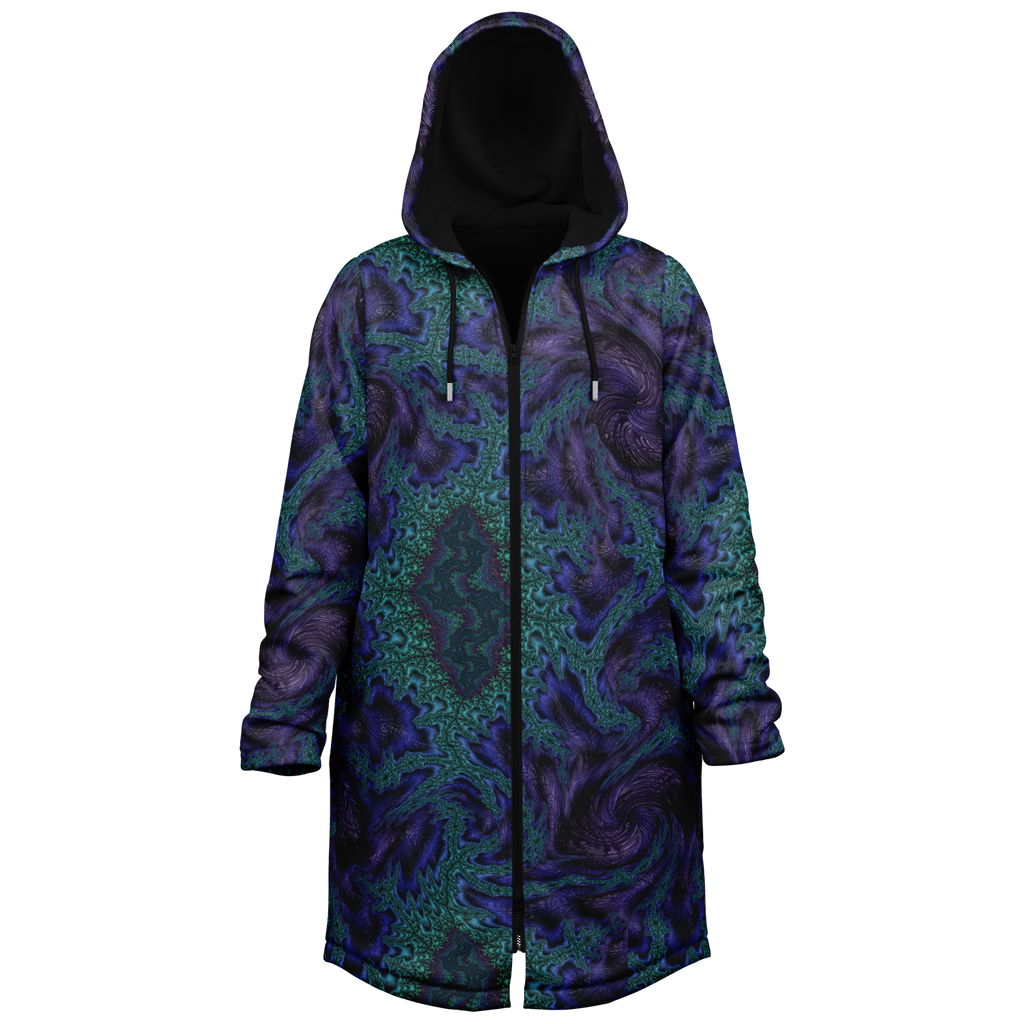 Feathery Fractal Women's Festival Cloak