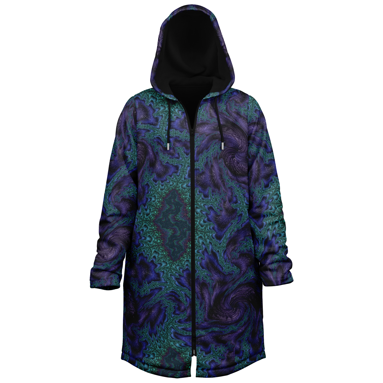 Feathery Fractal Women's Festival Cloak