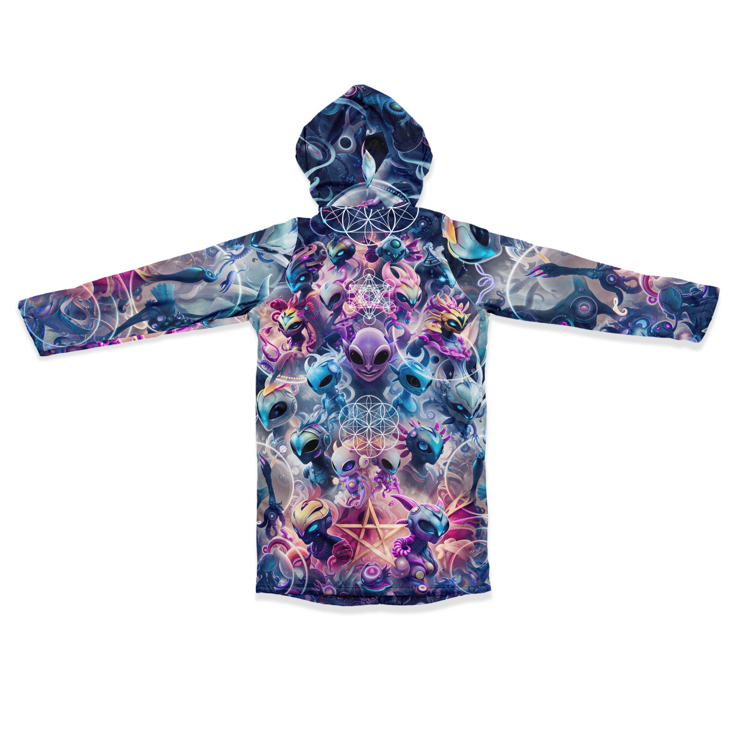 Alien Dimensions Men's Festival Cloak