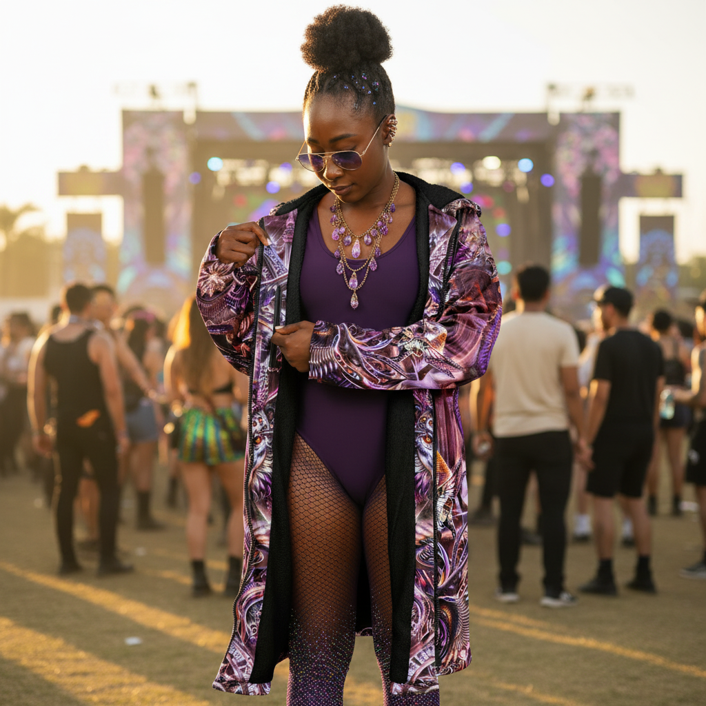 Dream Weaver Red Women's Festival Cloak