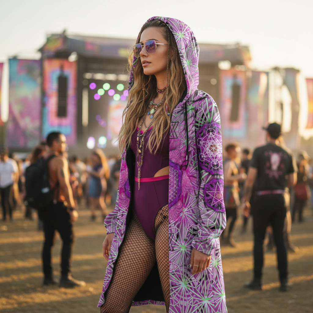 Angel Catcher Light Pink Women's Festival Cloak