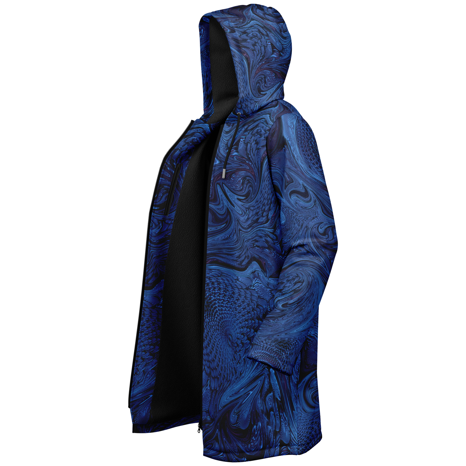 Cloak | Metallic Blue Fractal