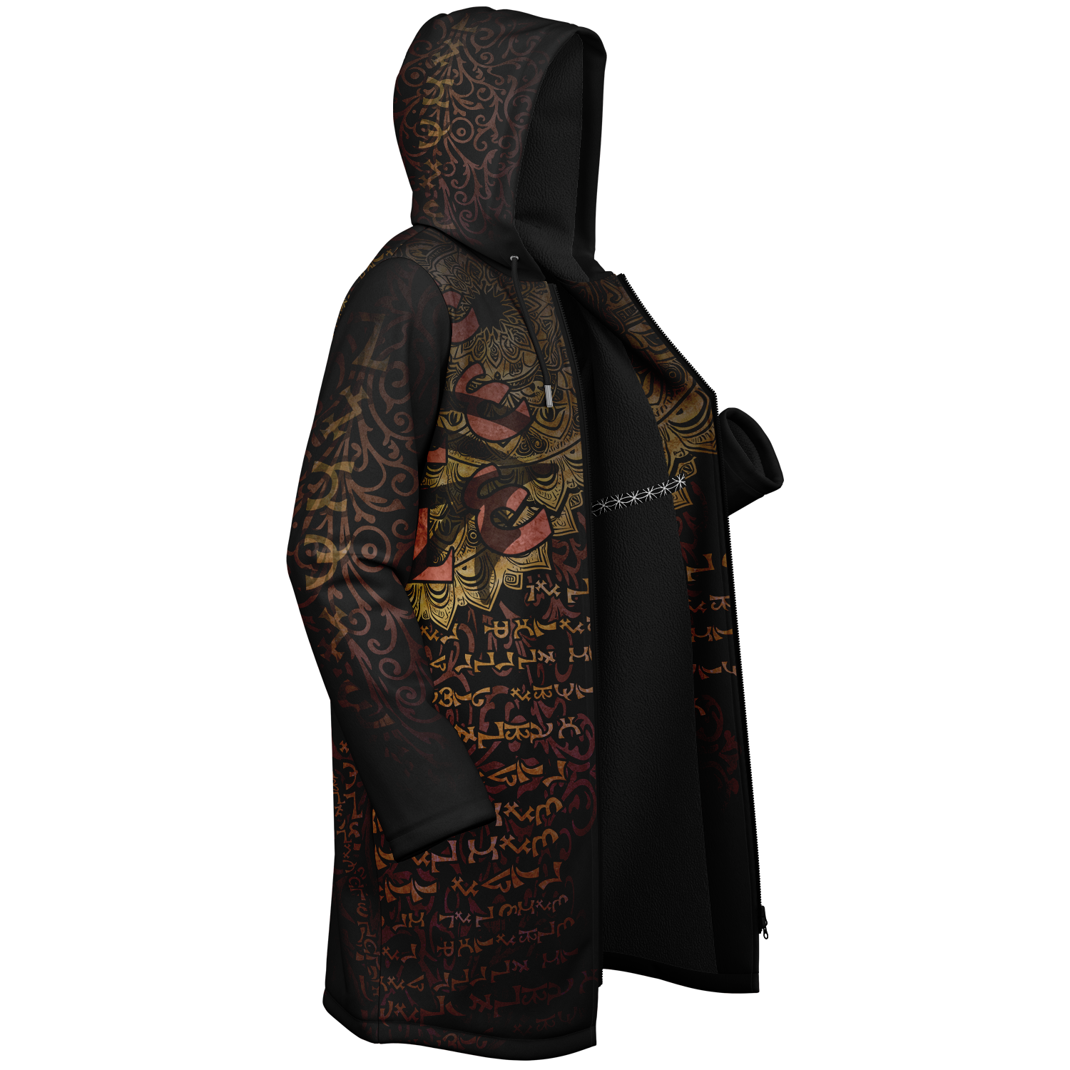 Enochian Vision Orange Women's Festival Cloak