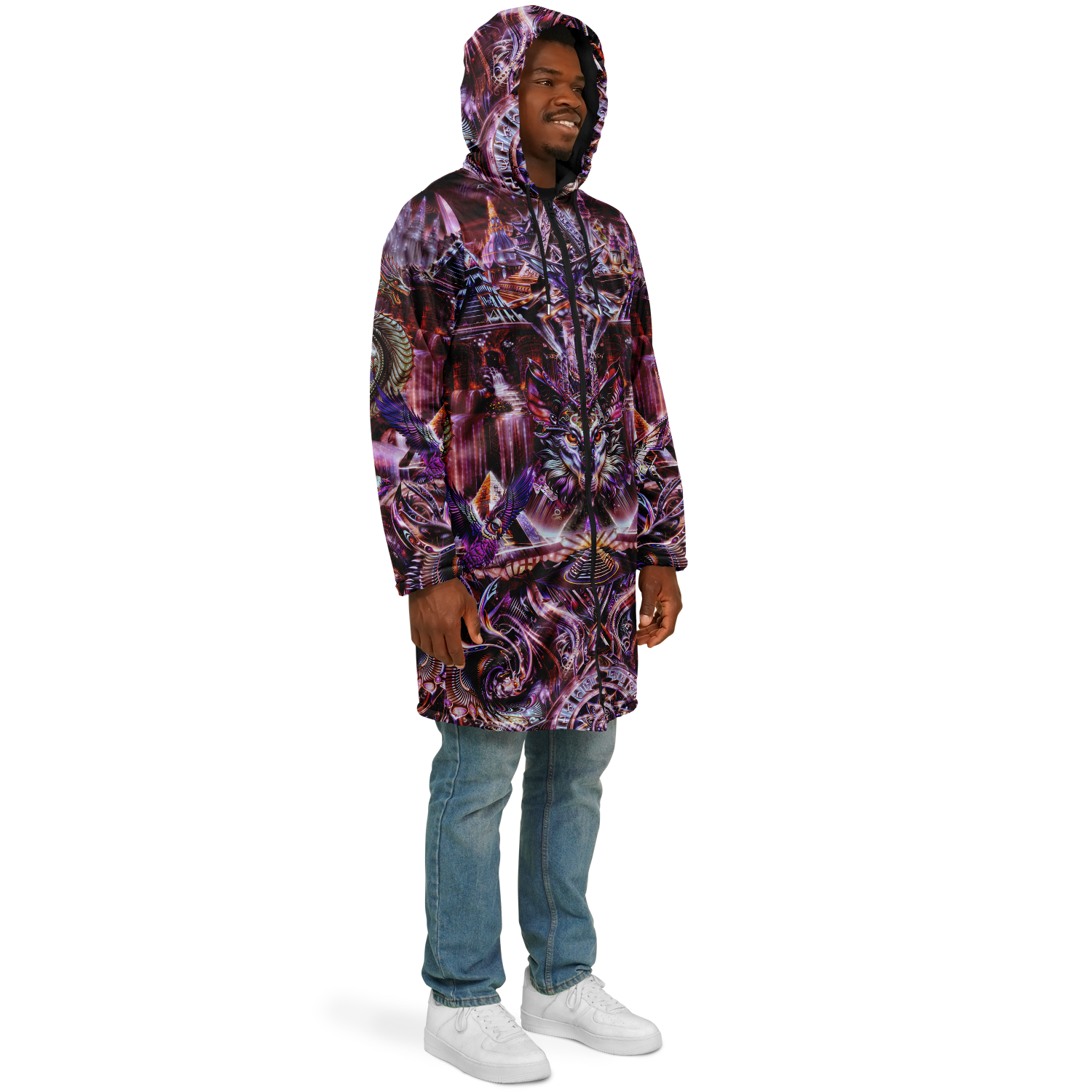 Dream Weaver Red Women's Festival Cloak