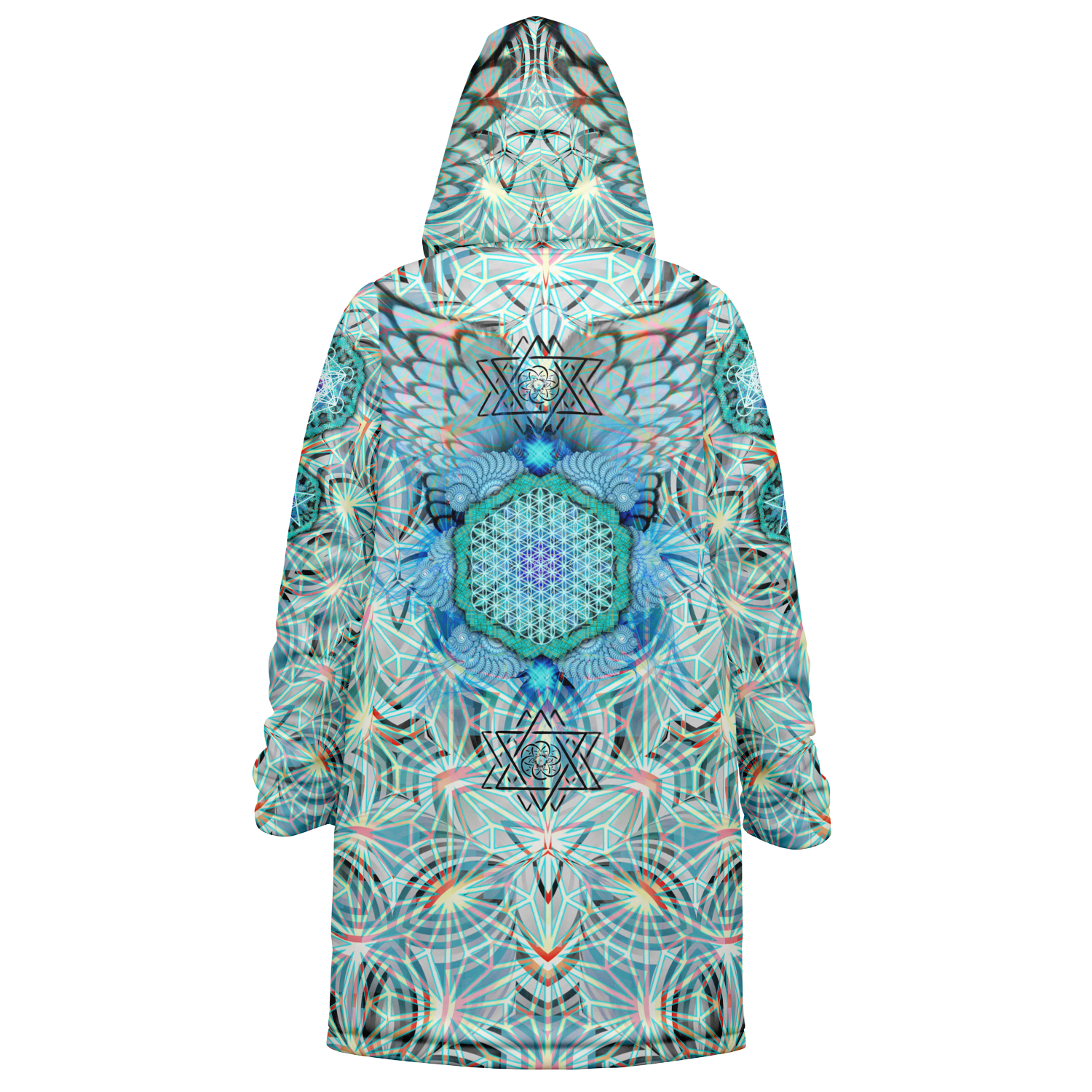 Angel Catcher Light Teal Women's Festival Cloak